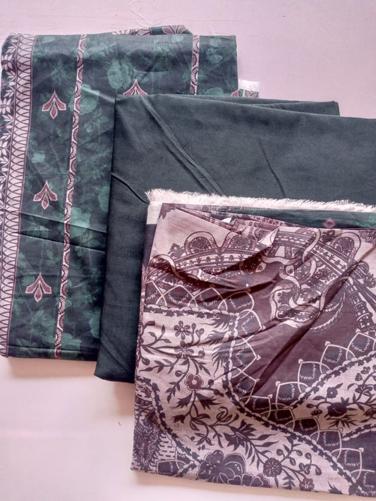 Lawn Dupatta 3 Pc Suit