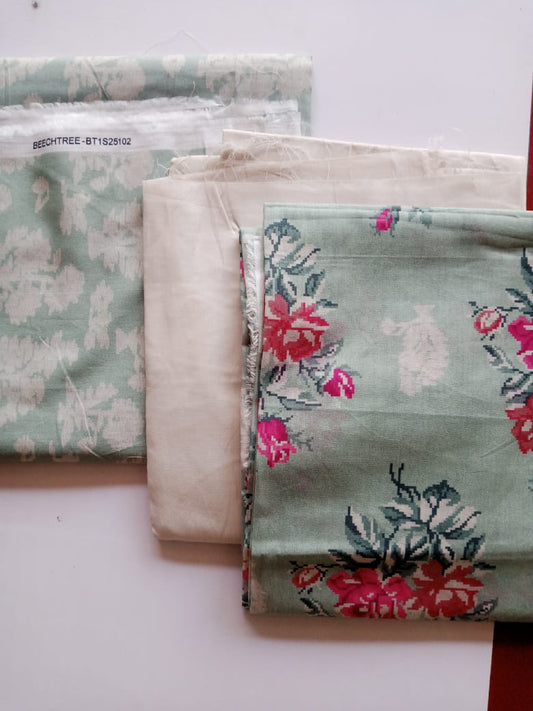 Lawn Dupatta 3 Pc Suit